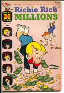 Richie Rich Millions #18 1966-Harvey-walking on hands cover-Giant edition-Lit... 