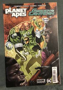 Planet of the Apes/Green Lantern #2 Cover - Ethan Van Sciver (2017)
