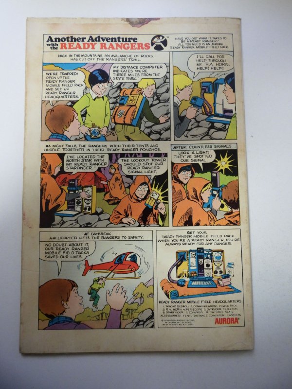 The Sandman #1 (1975) VG Condition stain bc