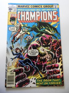 The Champions #13 (1977) FN Condition