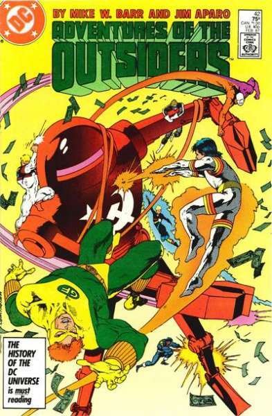 Adventures of the Outsiders   #42, VF- (Stock photo)