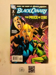 Black Canary #3 VF+ DC Comics comic book 27 JW57