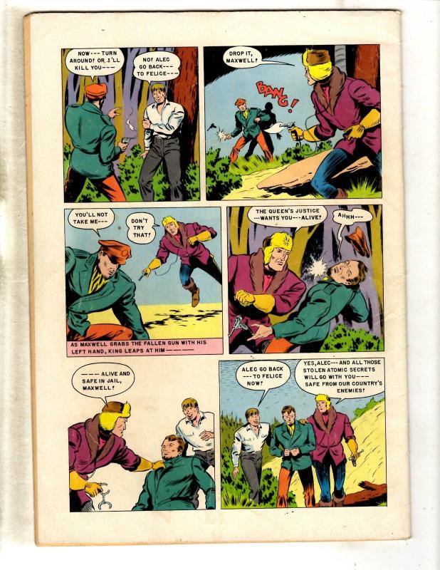 Zane King Of The Royal Mounted # 14 VG/FN Dell Golden Age Comic Book Western JL8