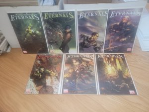 2006 Eternals Complete Set 1-7 Neil Gaiman John Romita NM or better