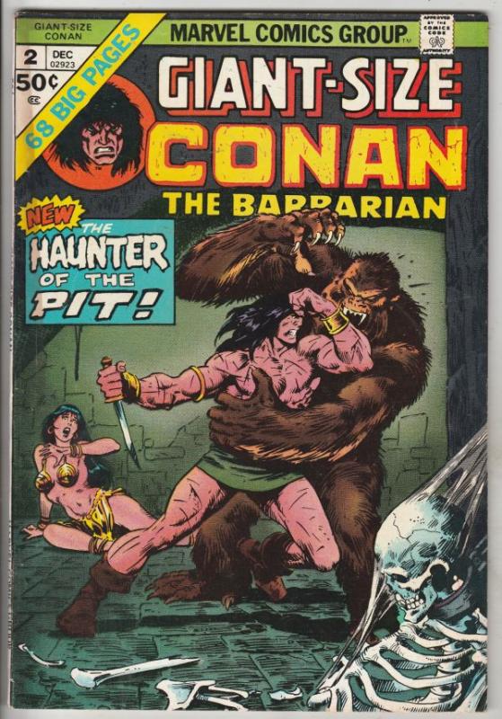 Giant-Size Conan #2 (Dec-74) FN/VF Mid-High-Grade Conan