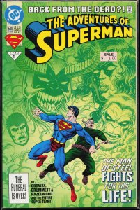 Adventures of Superman #500 (1993) Superman [Key Issue]