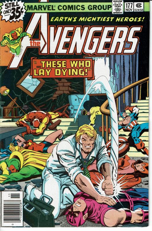 Avengers #177, 8.5 or better *KEY* Death of Korvac