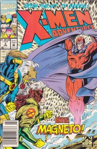 X-Men Adventures (Vol. 1) #3 (Newsstand) VG ; Marvel | low grade comic Magneto