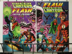 GREEN LANTERN FLASH FASTER FRIENDS (1997) 1-2  COMPLETE