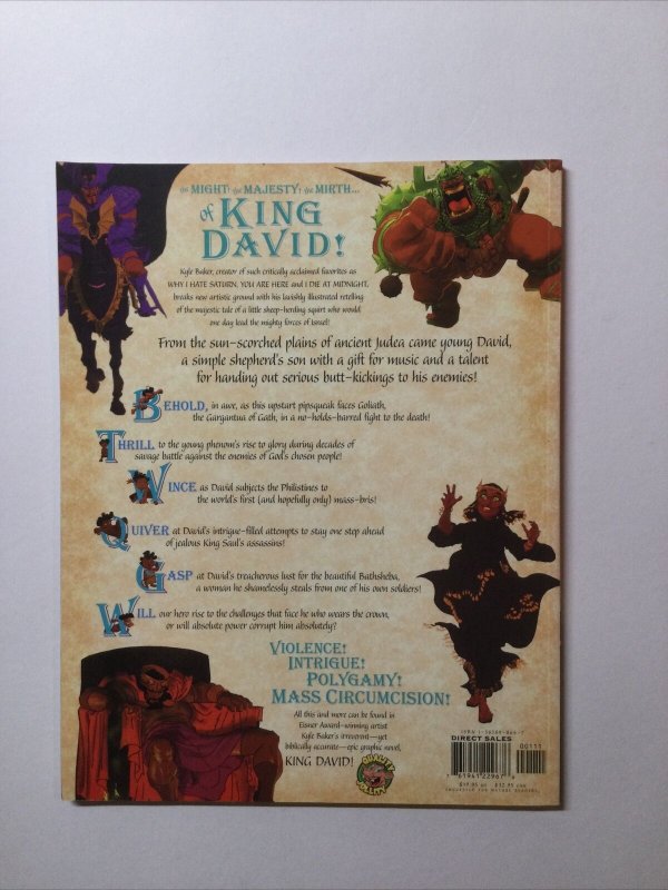 King David Softcover Sc Near Mint- 9.2 Kyle Baker Dc Vertigo