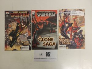 3 Miles Morales Spider-Man Marvel Comic Books #24 25 26 15 TJ43