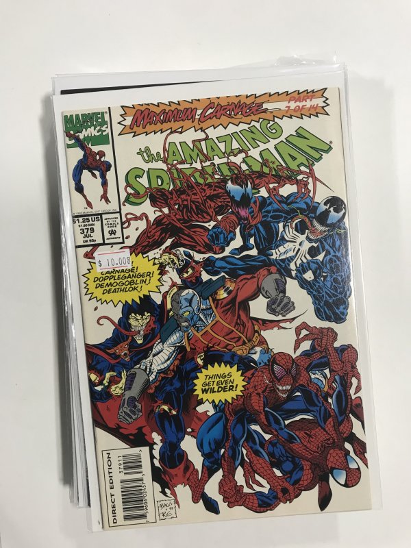 The Amazing Spider-Man #379 (1993) Spider-Man NM3B213 NEAR MINT NM