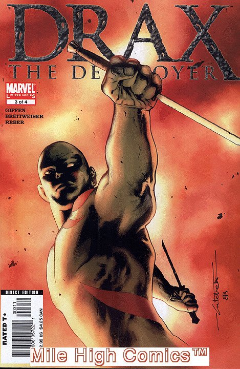 DRAX THE DESTROYER (2005 Series) #3 Very Good Comics Book