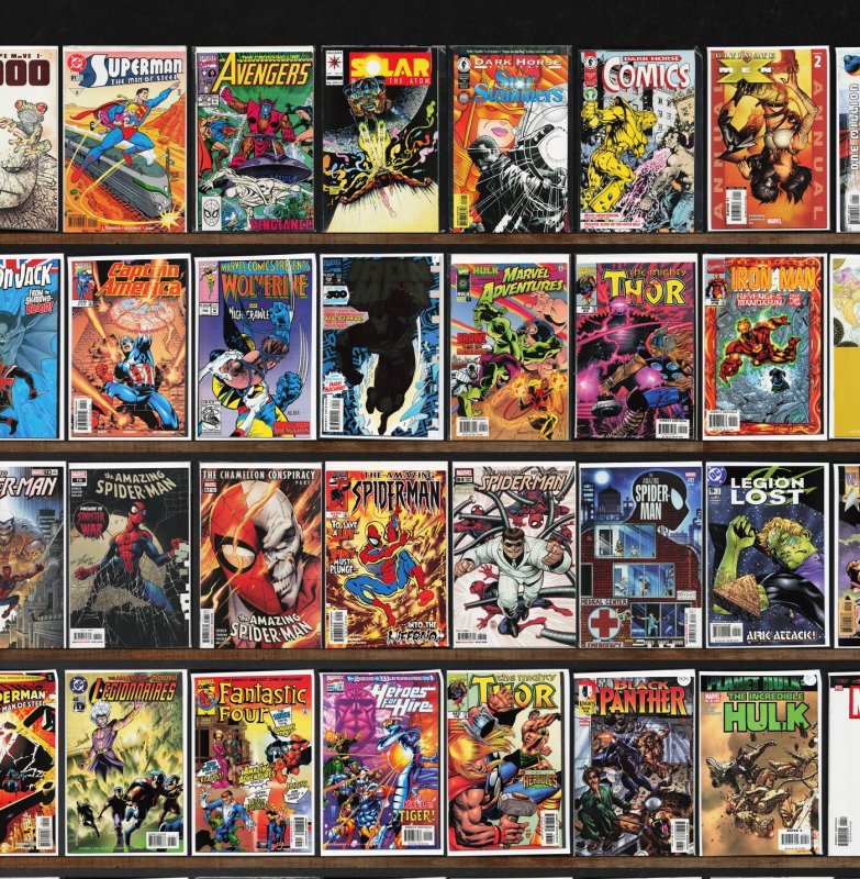 Huge Lot 150+ Comics with The Amazing Spider-Man & More!