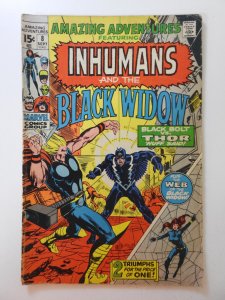 Amazing Adventures #8 (1971) Black Bolt vs Thor! GVG Condition!