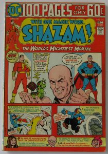 Shazam! #15 (Nov-Dec 1974, DC), VG (4.0), vs. Lex Luthor & Mr. Mind, 100 pgs