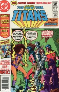 The New Teen Titans #16 (1982)  1st App Of Capt Carrot NM+ 9.6 Comic Book