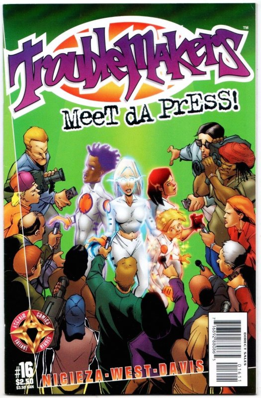 Troublemakers #16 (Acclaim, 1998) VF