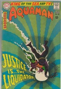 Aquaman #38 ORIGINAL Vintage 1968 DC Comics The Liquidator