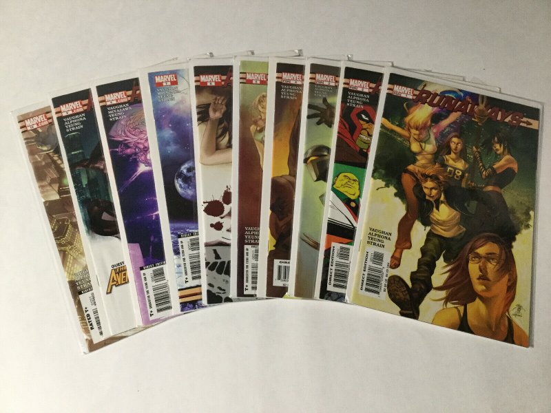 Runaways 1-30 Lot Set Run Nm Near Mint 19-21 Signed By Mike Vorton Marvel