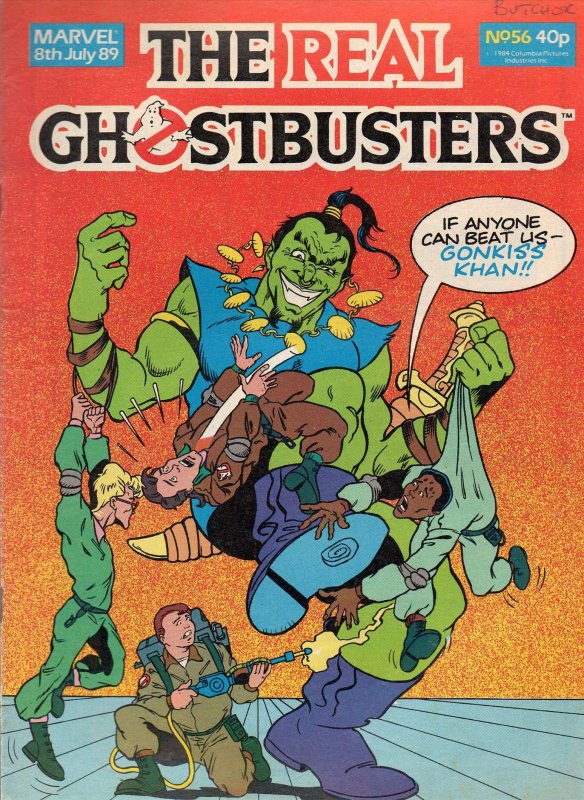 Real Ghostbusters, The (Marvel UK) #56 FN ; Marvel UK |