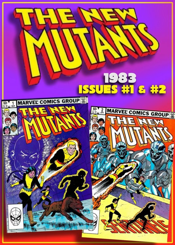 New Mutants #2 VF Newsstand Marvel Comics C167A  Comic Books - Bronze Age,  Marvel, New Mutants, Superhero / HipComic