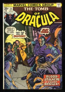 Tomb Of Dracula #25 VF- 7.5