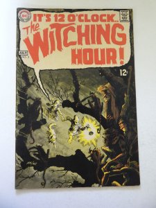 The Witching Hour #3 (1969) VG- Condition 1 tear bc, tiny moisture stain bc