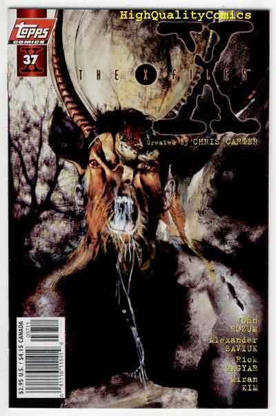 X-FILES #37, NM, Dana Scully, 1st,  Fox Mulder, Carter, 1995, more XF in store