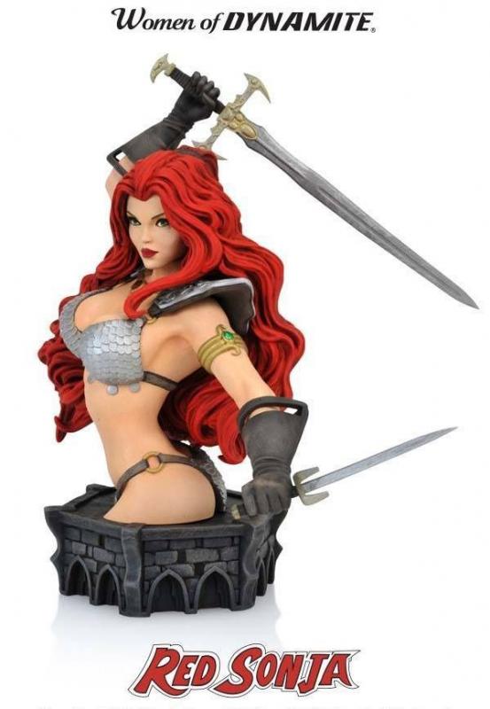 Women of Dynamite Red Sonja Bust by Arthur Adams & Jason Smith - New!