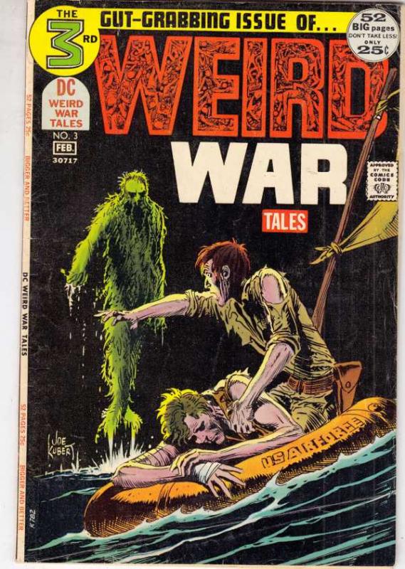 Weird War Tales #3 (Feb-71) FN- Mid-Grade 