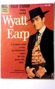 Hugh O'Brian, Famous Marshal Wyatt Earp #9 1959 Dell Comics 1st Print Comic Book