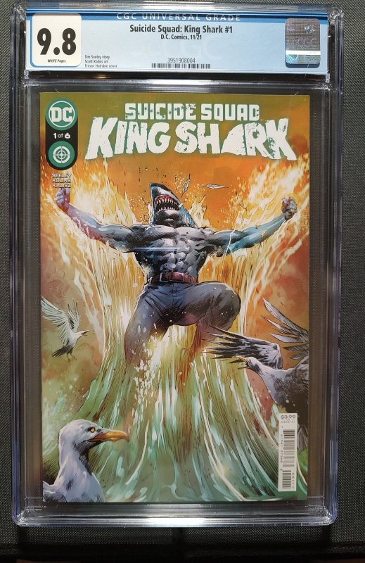 CGC Graded 9.8 Suicide Squad: King Shark #1 (2021)