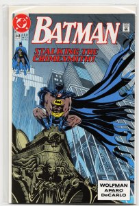 Batman #444 Direct Edition (1990) Batman