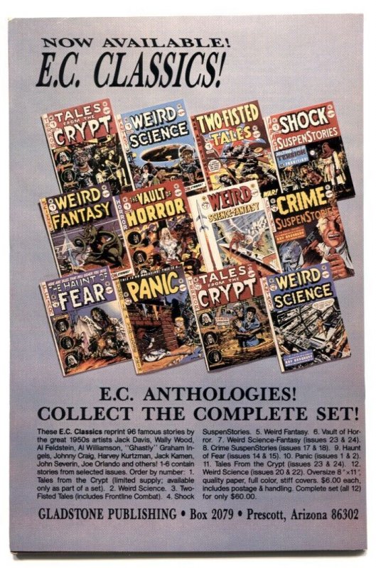 Tales From The Crypt #1 1990- Gladstone EC comic reprint