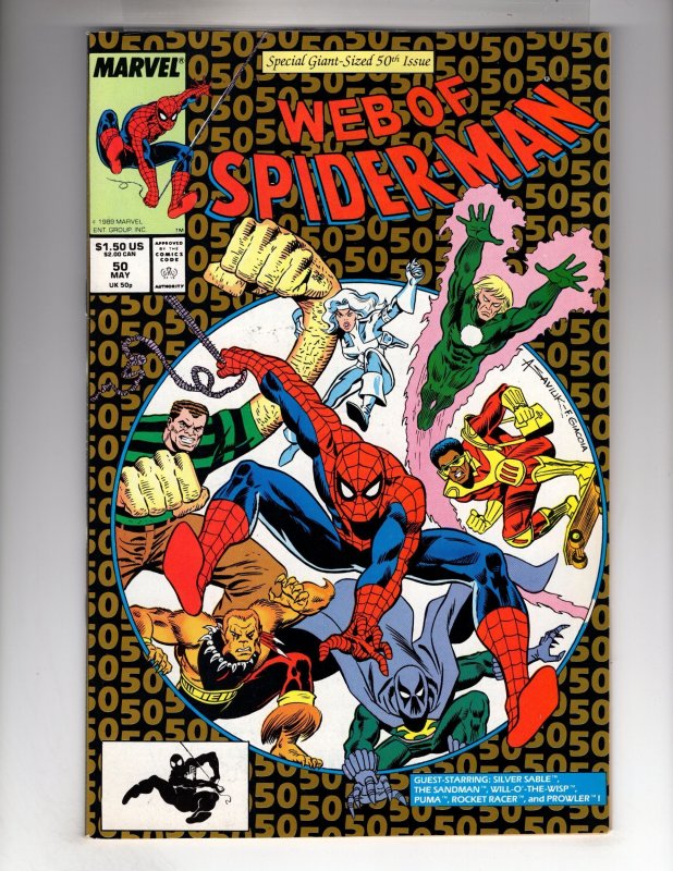 Web of Spider-Man #50 (1989) / ID#841