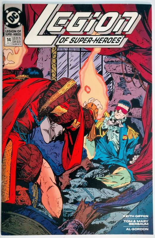 Legion of Super-Heroes #14 (FN/VF, 1991)