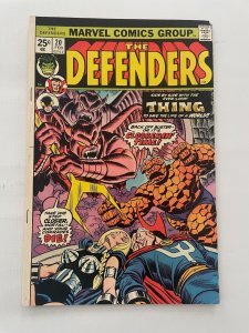 The Defenders # 20 VF Marvel Comic Book Hulk Dr. Strange Silver Surfer 32 LI7
