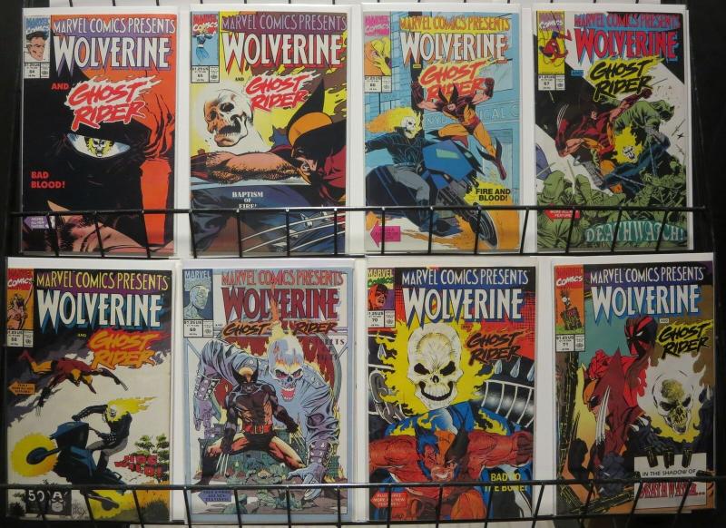 MARVEL COMICS PRESENTS 64-71 Wolverine & Ghost Rider