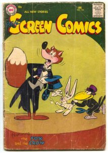 Real Screen Comics #106 1957- Fox & Crow FR