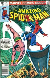 Amazing Spider-Man, The #211 (Newsstand) GD ; Marvel | low grade comic Namor the