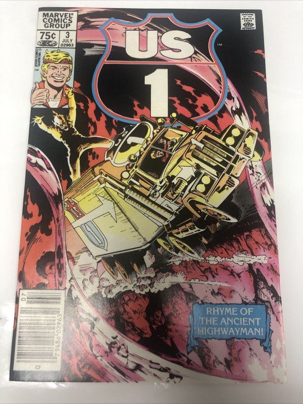 U.S 1 (1983) # 3 (VF/NM) Canadian Price Variant • CPV • Al Milgrom • Marvel