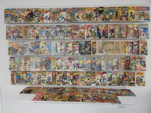 Huge 140+ Silver/Bronze Comics Low Grade Lot!! W/ Action Comics, Iron Man + MORE