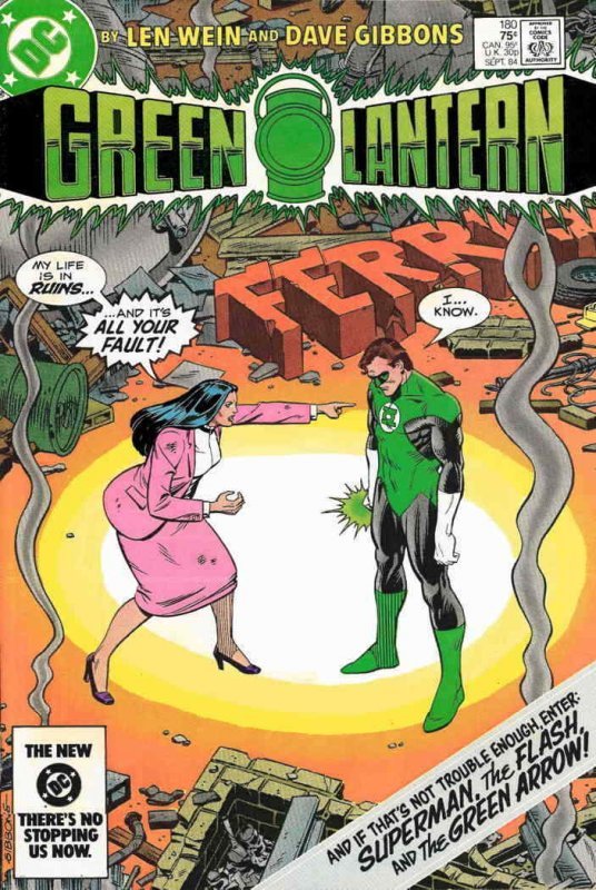 Green Lantern (2nd Series) #180 VF/NM; DC | save on shipping - details inside