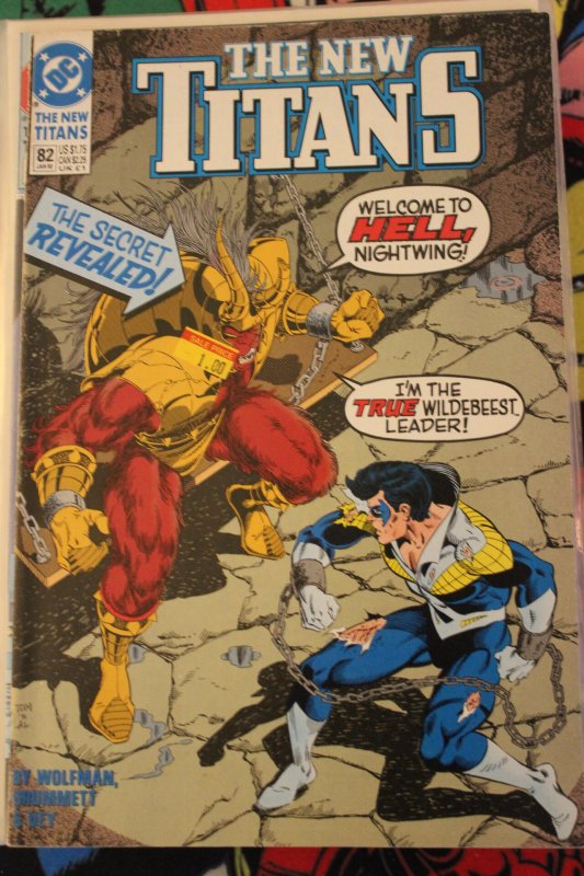 New Teen Titans 82 NM