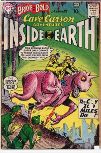 The Brave and the Bold #32 (1960) Cave Carson