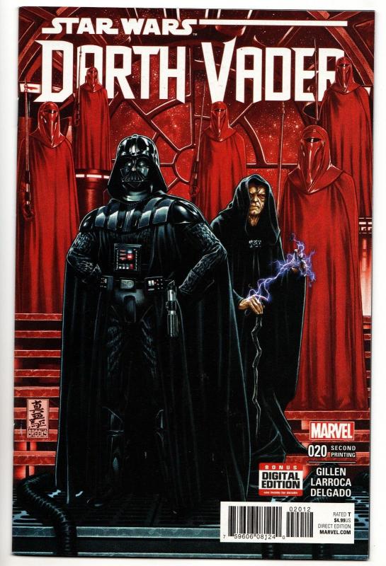 Star Wars Darth Vader #20 / 2nd Print Variant (Marvel, 2016) - New/Unread (NM)