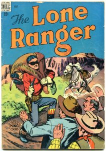 Lone Ranger #11 1949- Young Hawk begins- Dell Western G/VG