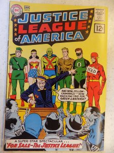 JUSTICE LEAGUE OF AMERICA # 8 DC SILVER AGE NICE COPY