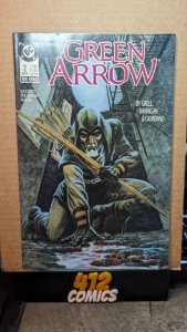 Green Arrow, Vol. 2 #2 - DC 1988-Combine Ship